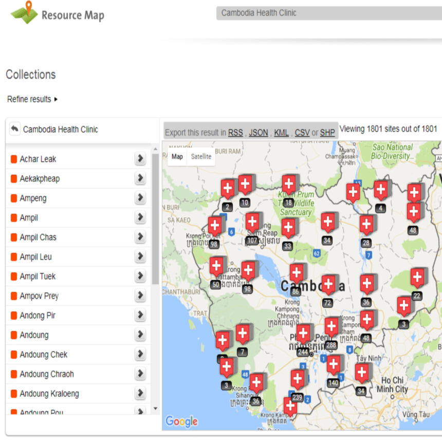 Resource Map Engineering For Change