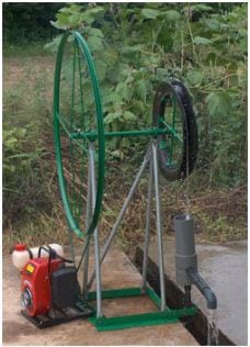 motorized water pump